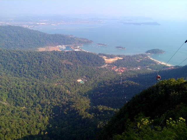 Langkawi Cable Car - RM15 (with MyCard). Worth to go especially if you have never been there. 