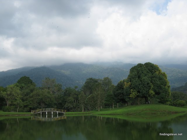 Yes, this scene was taken from this Taiping Lake Garden, Malaysia :) 