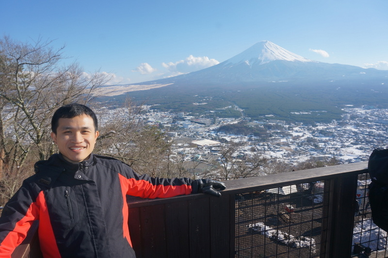 Another beautiful view - Nearby the lake, you can take the cable car to a little hill for one of the best Mount Fuji view and photo taking.